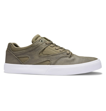 Olive Men DC Shoes Kalis Vulc Sneakers | DC-6078325