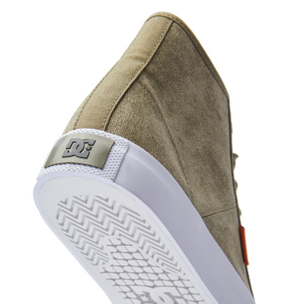 Olive Men DC Shoes Manual High-Top Skate Shoes | DC-4613057