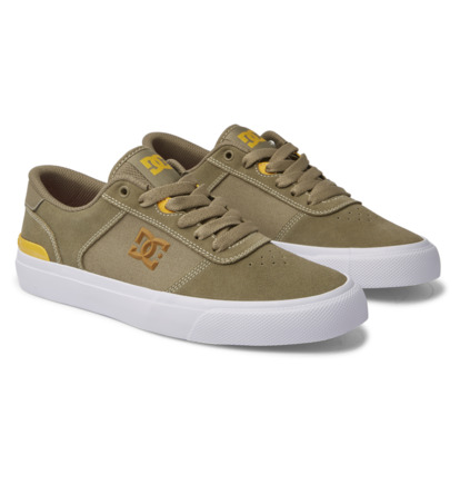 Olive Men DC Shoes Teknic S Skate Shoes | DC-4593821