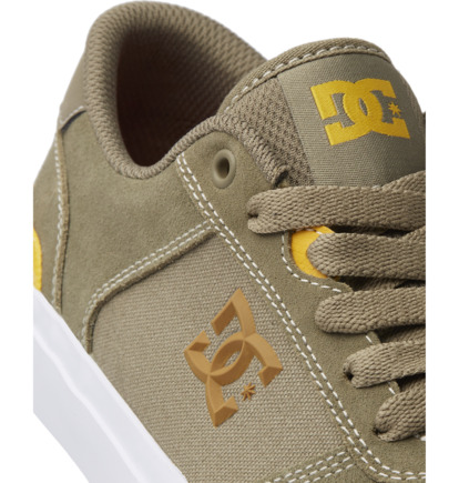 Olive Men DC Shoes Teknic S Skate Shoes | DC-4593821