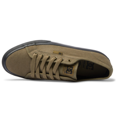 Olive / Black Men DC Shoes Manual Skate Shoes | DC-9536104