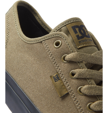 Olive / Black Men DC Shoes Manual Skate Shoes | DC-9536104