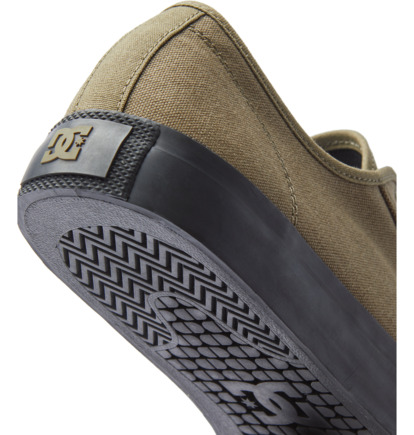 Olive / Black Men DC Shoes Manual Skate Shoes | DC-9536104