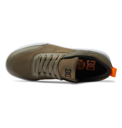 Olive / White Men DC Shoes Transit Skate Shoes | DC-9051486