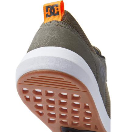 Olive / White Men DC Shoes Transit Skate Shoes | DC-9051486