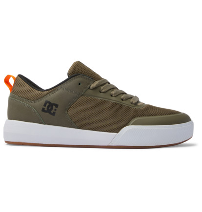 Olive / White Men DC Shoes Transit Skate Shoes | DC-9051486