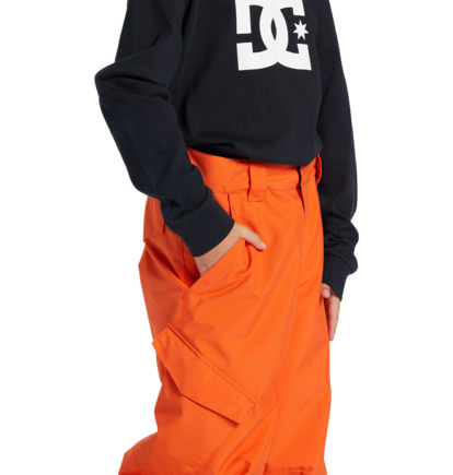 Orange Kids' DC Shoes Banshee Technical Snowboard Pants | DC-7968531