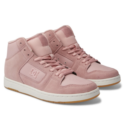 Pink Women DC Shoes Manteca 4 Hi Sneakers | DC-3754928