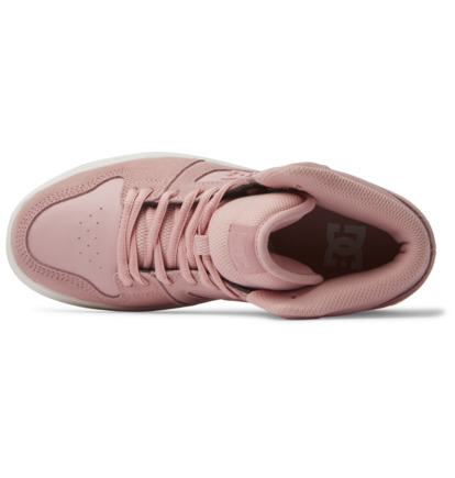 Pink Women DC Shoes Manteca 4 Hi Sneakers | DC-3754928