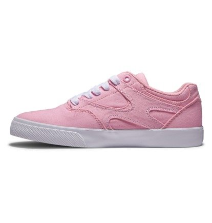 Pink / White Women DC Shoes Kalis Vulc Sneakers | DC-5178943