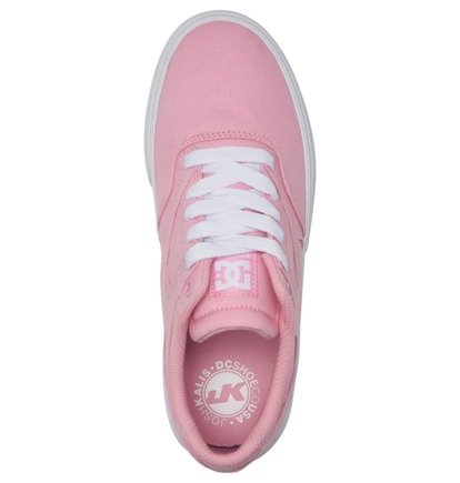 Pink / White Women DC Shoes Kalis Vulc Sneakers | DC-5178943