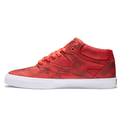 Red Men DC Shoes Kalis Vulc Mid Sneakers | DC-2138564