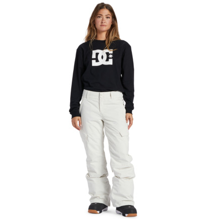 Silver Women DC Shoes Nonchalant Technical Snowboard Pants | DC-4069237