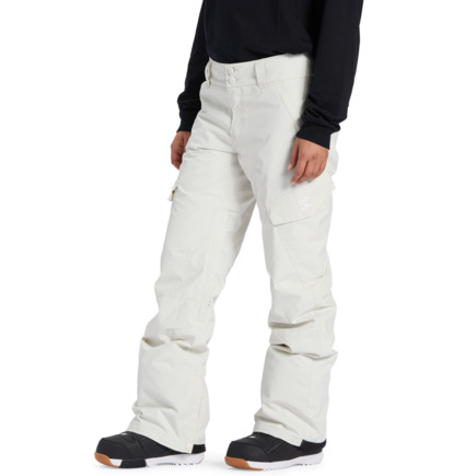 Silver Women DC Shoes Nonchalant Technical Snowboard Pants | DC-4069237