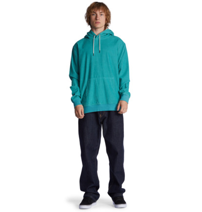 Turquoise Men DC Shoes Abrupter Hoodie | DC-9513478