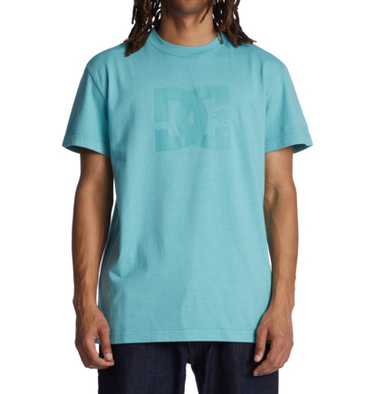 Turquoise Men DC Shoes DC Star Pigment Dye T-Shirt | DC-2681743