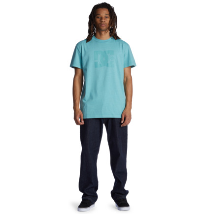 Turquoise Men DC Shoes DC Star Pigment Dye T-Shirt | DC-2681743