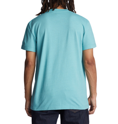 Turquoise Men DC Shoes DC Star Pigment Dye T-Shirt | DC-2681743