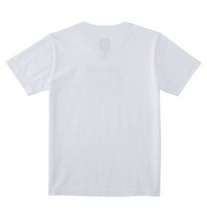 White Kids' DC Shoes Chrome T-Shirt | DC-1075623