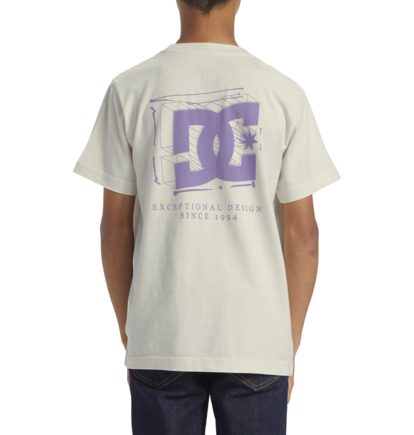 White Kids' DC Shoes Mid Century T-Shirt | DC-3687920