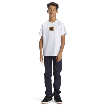 White Kids' DC Shoes Racer T-Shirt | DC-6935217