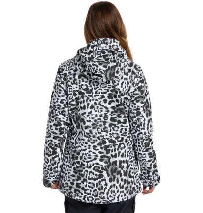 White Leopard Women DC Shoes Cruiser Technical Snowboard Jackets | DC-1496852