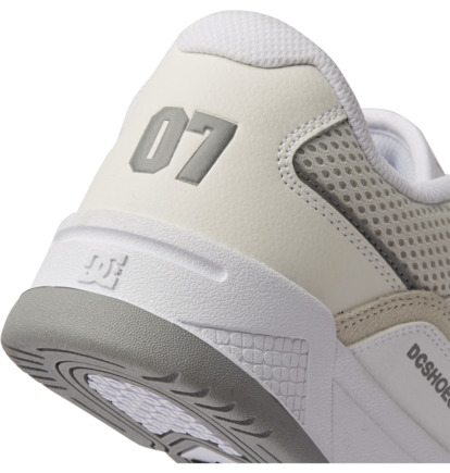 White Men DC Shoes Construct Sneakers | DC-6301254