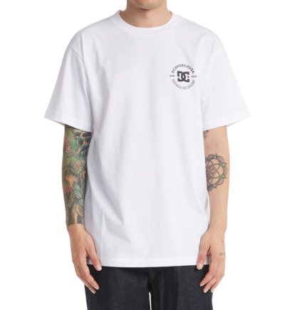 White Men DC Shoes DC Star Pilot T-Shirt | DC-0349571