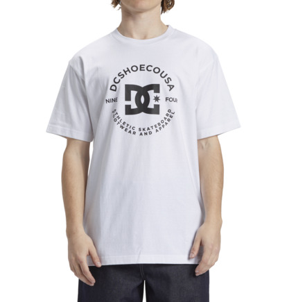 White Men DC Shoes DC Star Pilot T-Shirt | DC-7630851