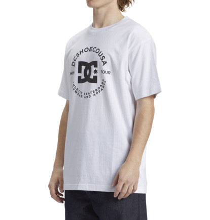 White Men DC Shoes DC Star Pilot T-Shirt | DC-7630851