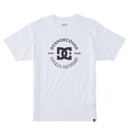 White Men DC Shoes DC Star Pilot T-Shirt | DC-7630851