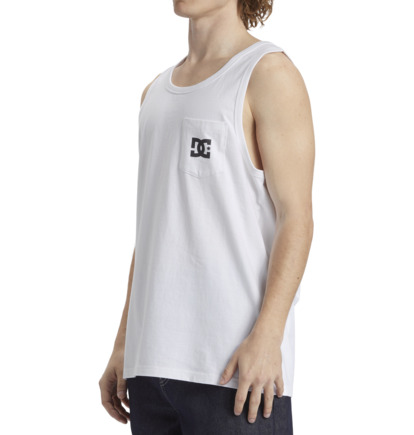 White Men DC Shoes DC Star Pocket T-Shirt | DC-9152064