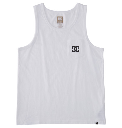 White Men DC Shoes DC Star Pocket T-Shirt | DC-9152064