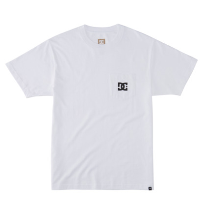 White Men DC Shoes DC Star Pocket T-Shirt | DC-6803254