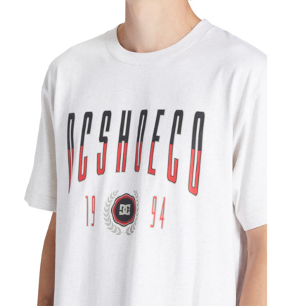 White Men DC Shoes Dropout T-Shirt | DC-3172589