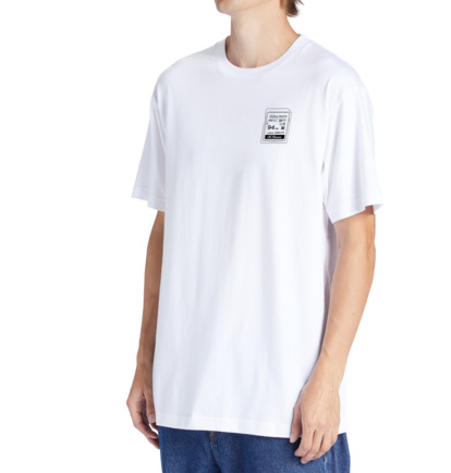 White Men DC Shoes Heikkila Sw 360 Flip T-Shirt | DC-3512496