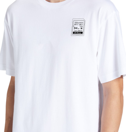 White Men DC Shoes Heikkila Sw 360 Flip T-Shirt | DC-3512496