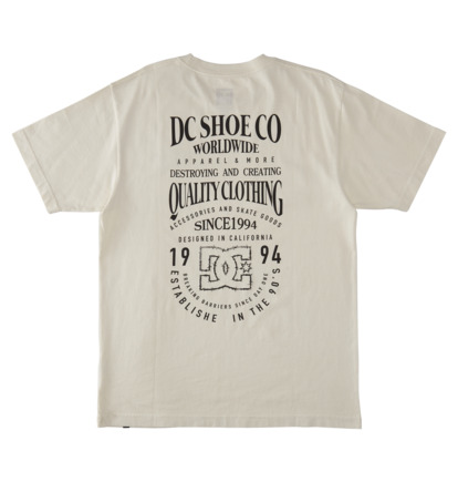 White Men DC Shoes High Rise T-Shirt | DC-4561930