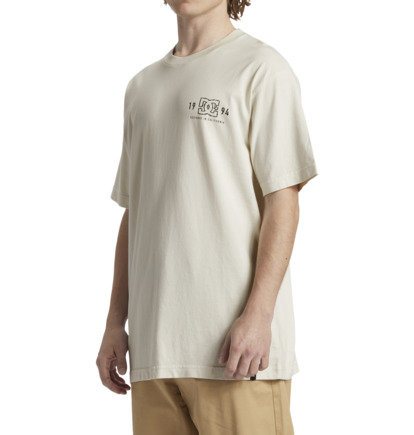 White Men DC Shoes High Rise T-Shirt | DC-4561930