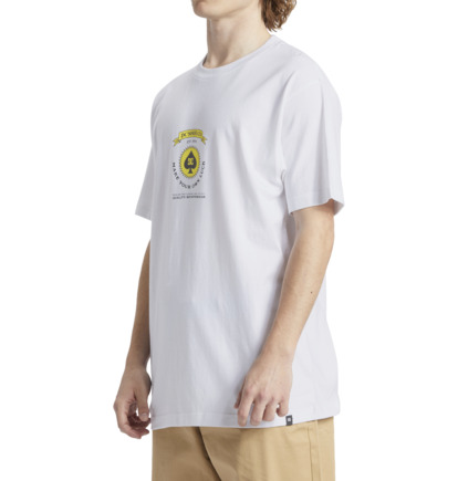 White Men DC Shoes Lucky Hand T-Shirt | DC-9362581