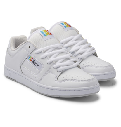 White Men DC Shoes Manteca 4 Rave Skate Shoes | DC-2397461