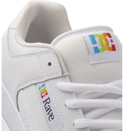 White Men DC Shoes Manteca 4 Rave Skate Shoes | DC-2397461