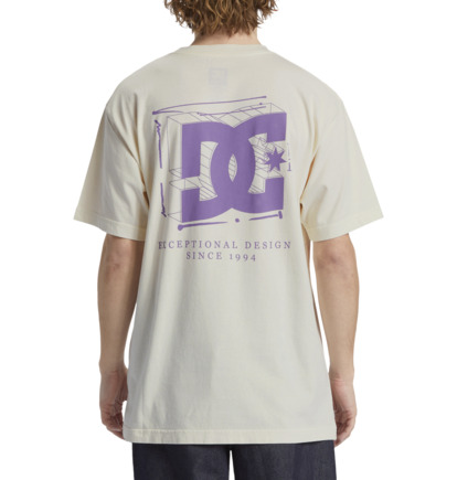 White Men DC Shoes Mid Century T-Shirt | DC-1046257