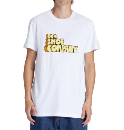 White Men DC Shoes Nostalgic T-Shirt | DC-3906124