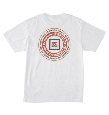 White Men DC Shoes Old Head T-Shirt | DC-8764531