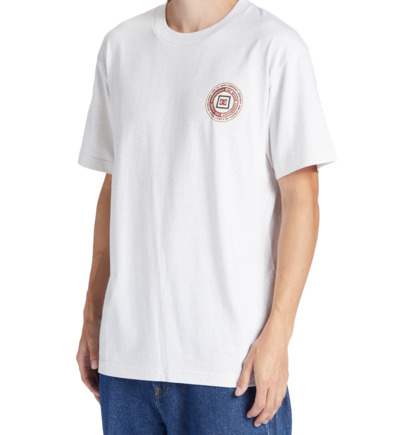 White Men DC Shoes Old Head T-Shirt | DC-8764531