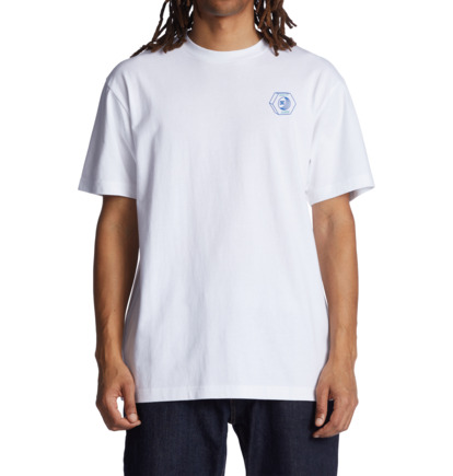 White Men DC Shoes Quality Goods T-Shirt | DC-6721493