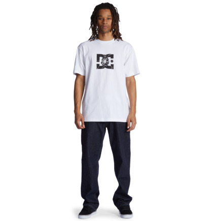 White Men DC Shoes Shatter T-Shirt | DC-7352094