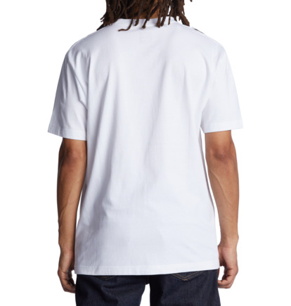 White Men DC Shoes Shatter T-Shirt | DC-7352094