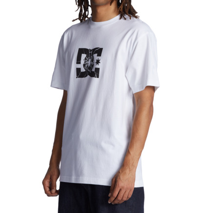 White Men DC Shoes Shatter T-Shirt | DC-7352094